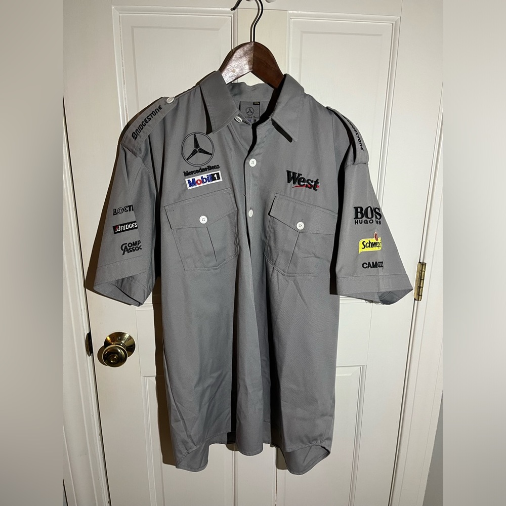 Mercedes Button up Race Jersey XXL